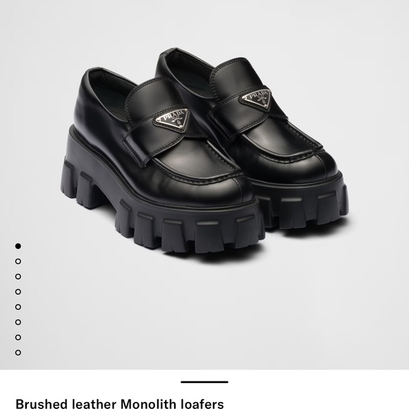 Prada monolith loafer - Picture 1 of 11